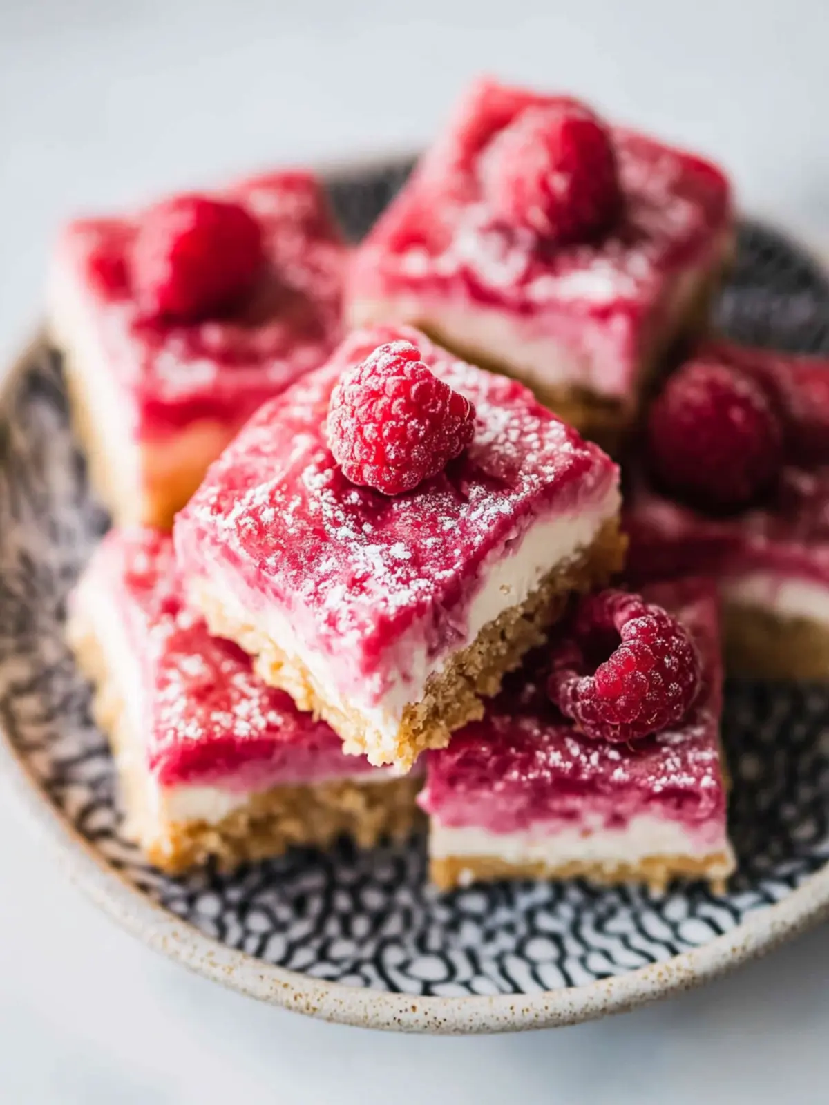 Ultimate Raspberry Cheesecake Bars You'll Crave Again and Again 3 Raspberry Cheesecake Bars