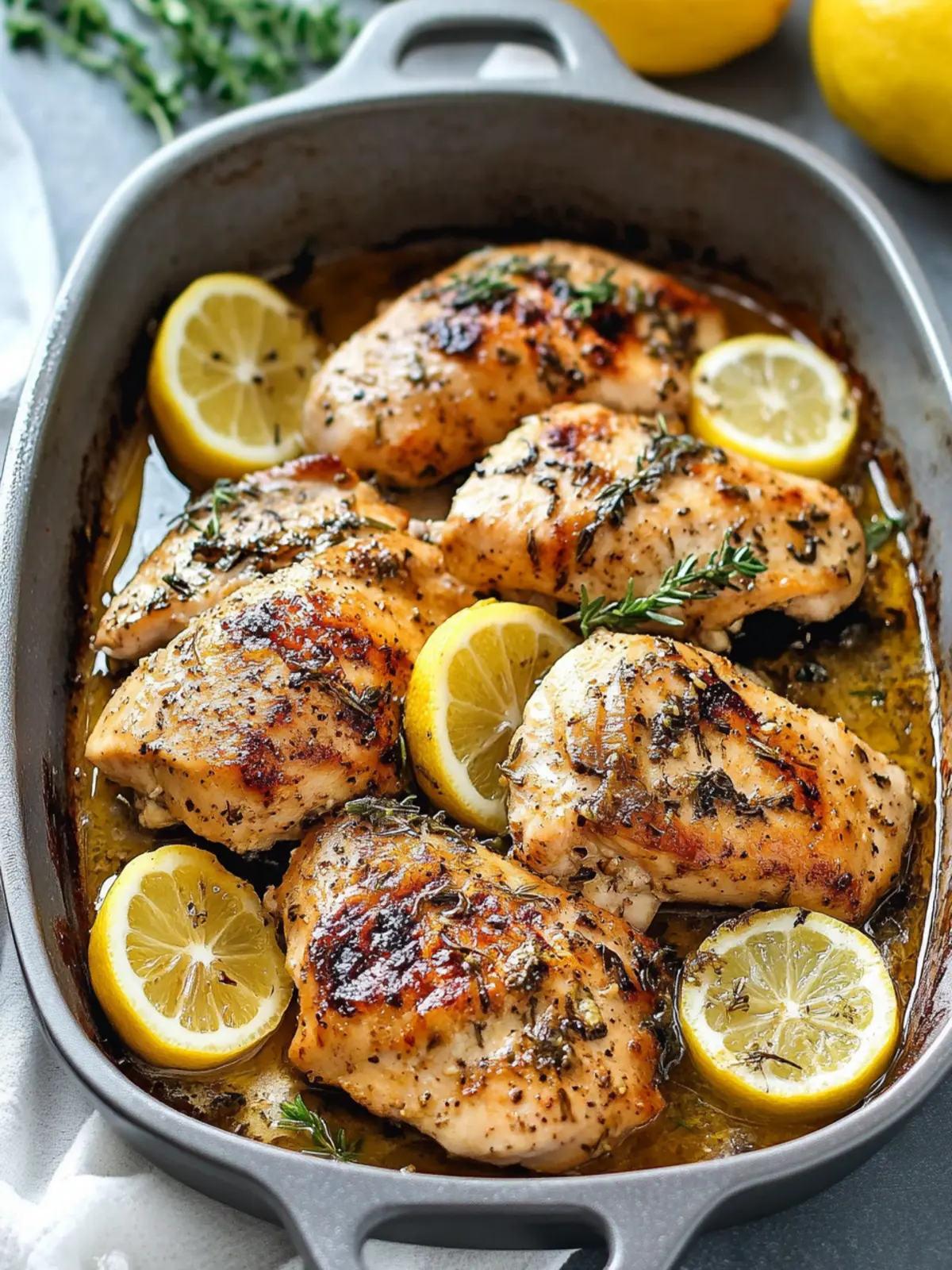Mediterranean Lemon Chicken: Juicy Thighs in Zesty Marinade 5 Mediterranean Lemon Chicken