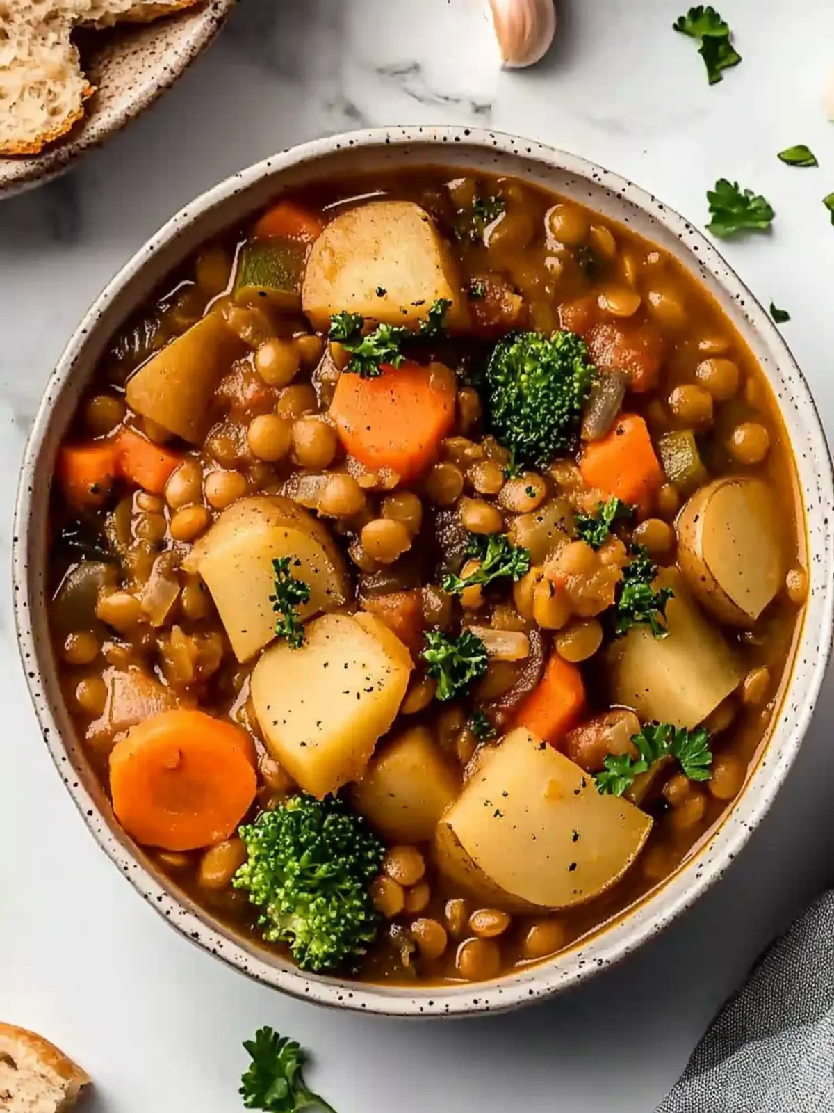 Nourishing Vegan Vegetable Stew With Lentils for Cozy Nights 4 Nourishing Vegan Vegetable Stew With Lentils