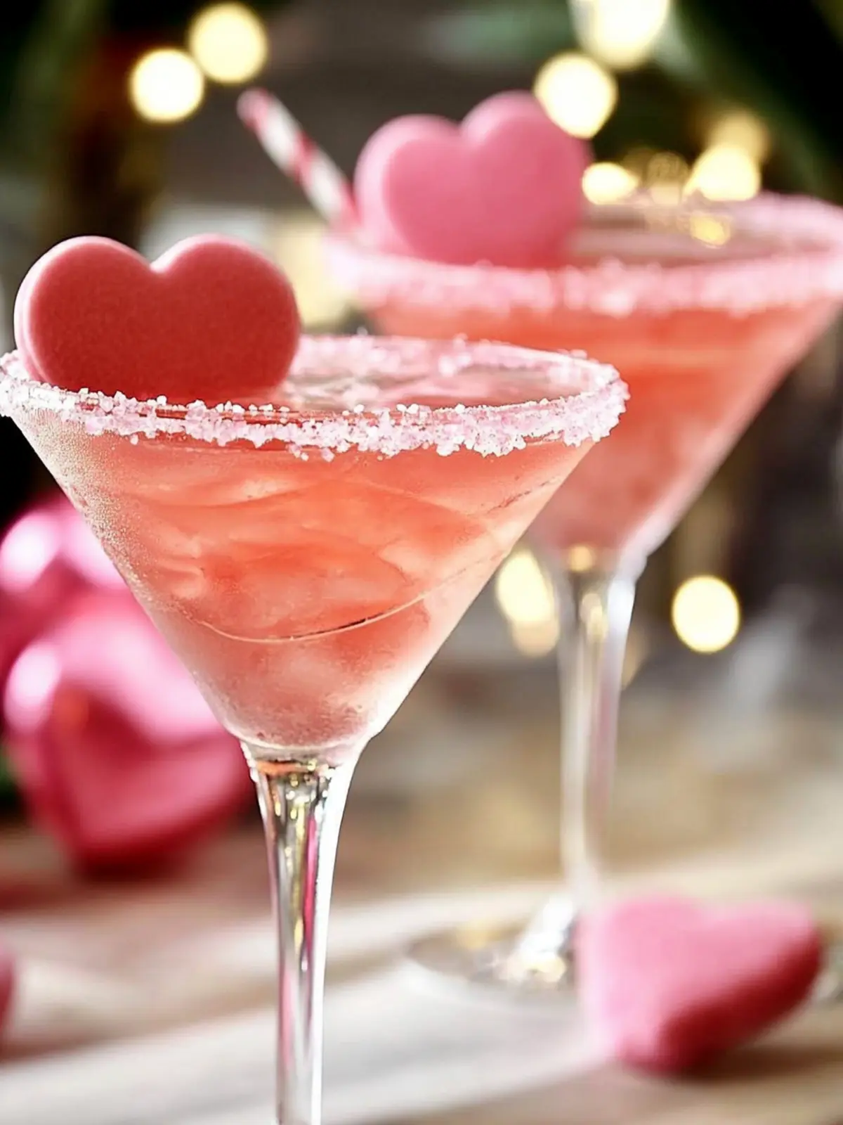 Festive Pink Valen-Tinis: Your Easy Valentine's Day Drink Delight 2 Festive Pink Valen-Tinis | Easy Valentine's Day Drink