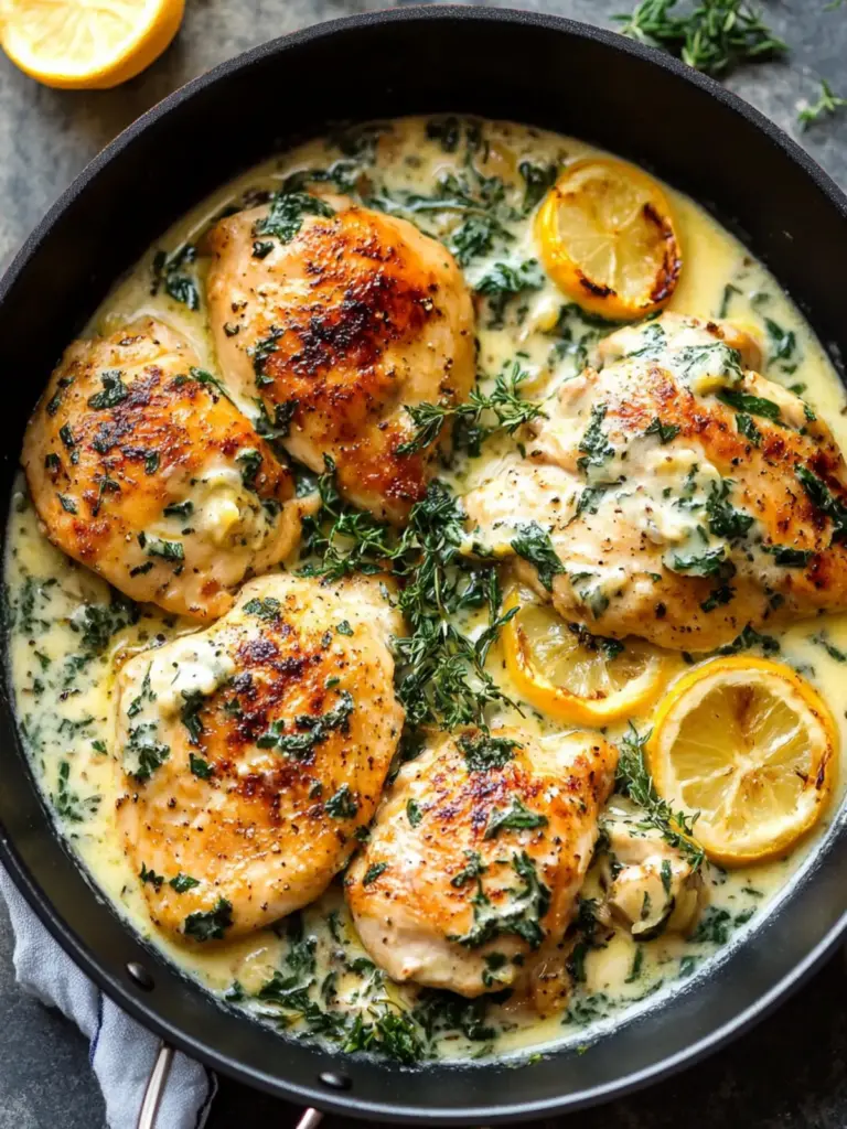 One-Pan Boursin Chicken