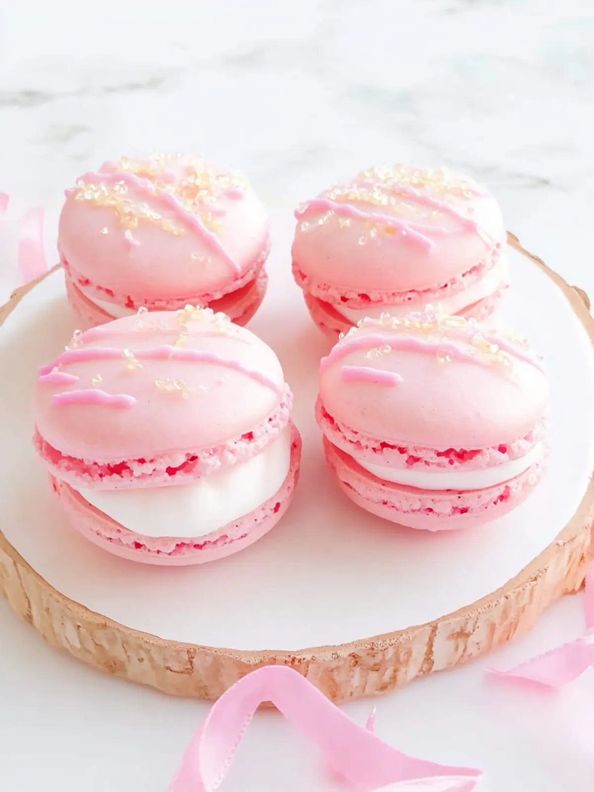 Delicious Pink Champagne Macarons to Elevate Your Celebration 2 Pink Champagne Macarons