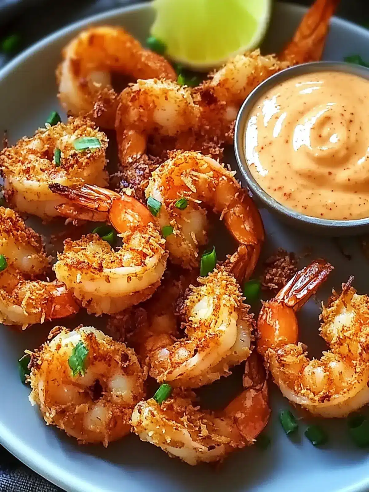 Coconut Shrimp with Sweet Chili Mayo Recipe