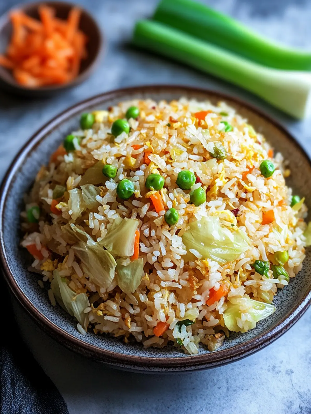 Cabbage Fried Rice