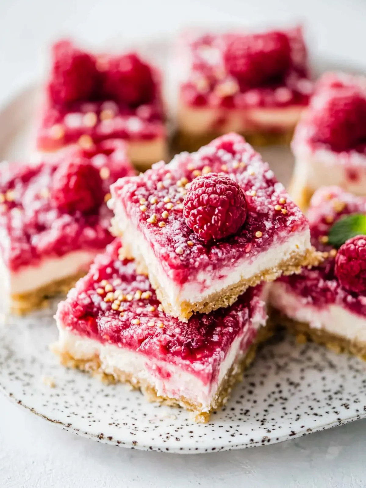 Ultimate Raspberry Cheesecake Bars You'll Crave Again and Again 4 Raspberry Cheesecake Bars