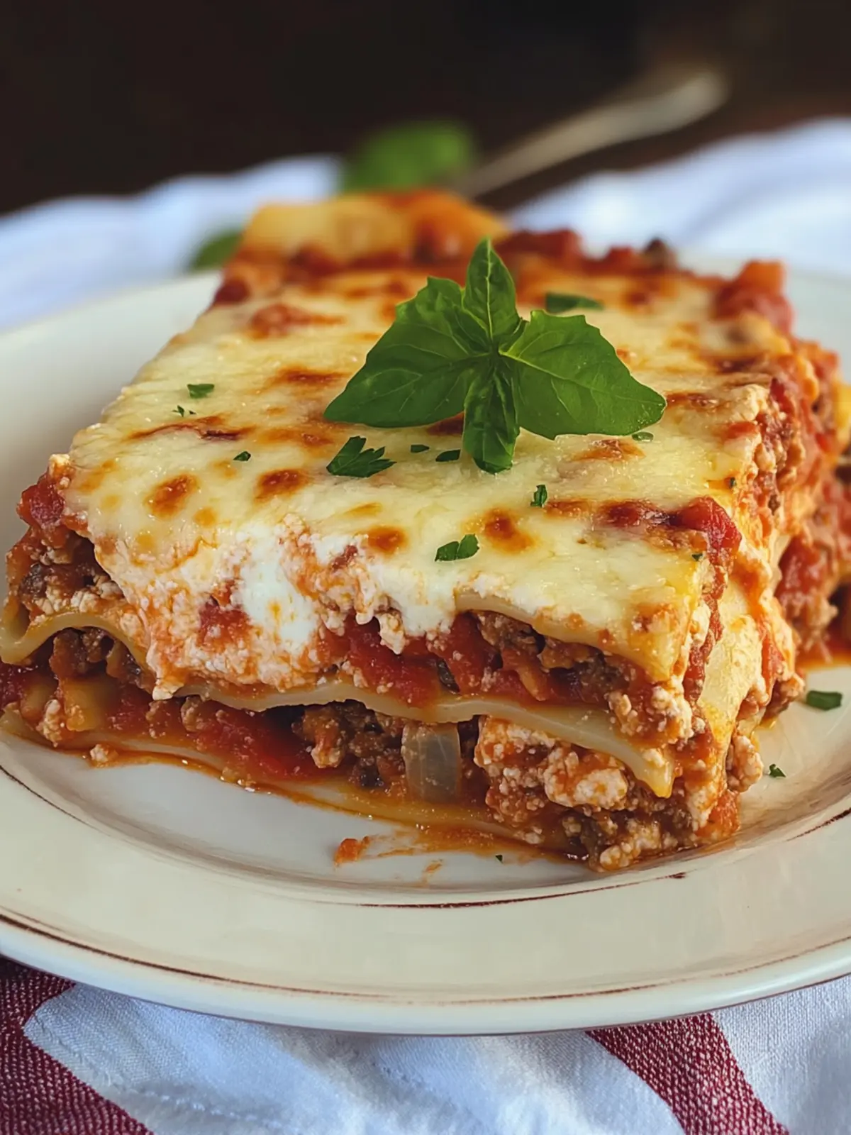 Heavenly Homemade Lasagna That Will Wow Your Family Tonight 2 Heavenly Homemade Lasagna