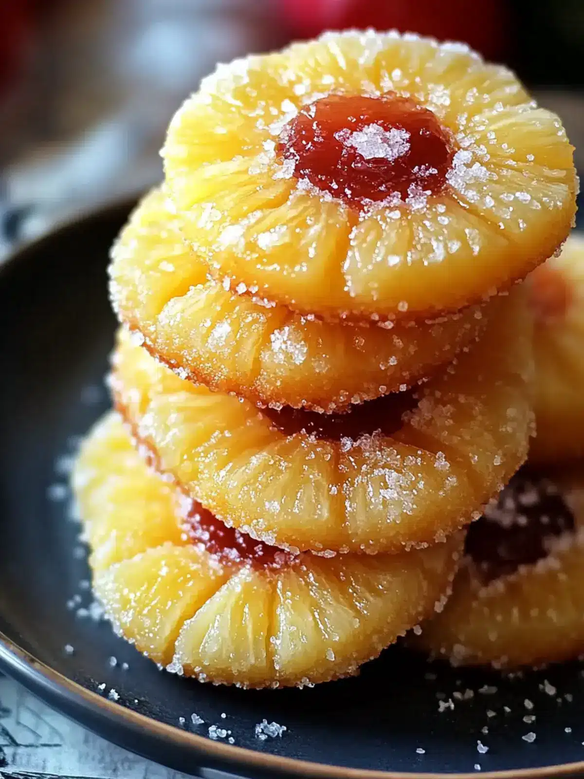 Pineapple Upside Down Sugar Cookies That Are Pure Bliss 2 Pineapple Upside Down Sugar Cookies