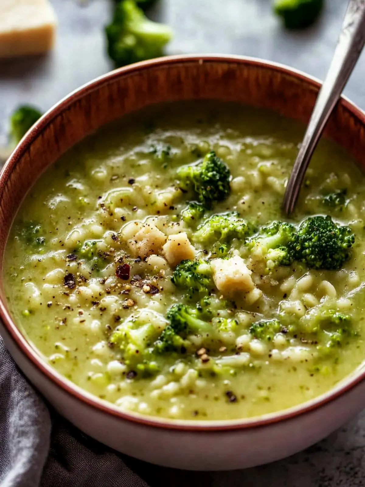 Warming Italian Broccoli Soup