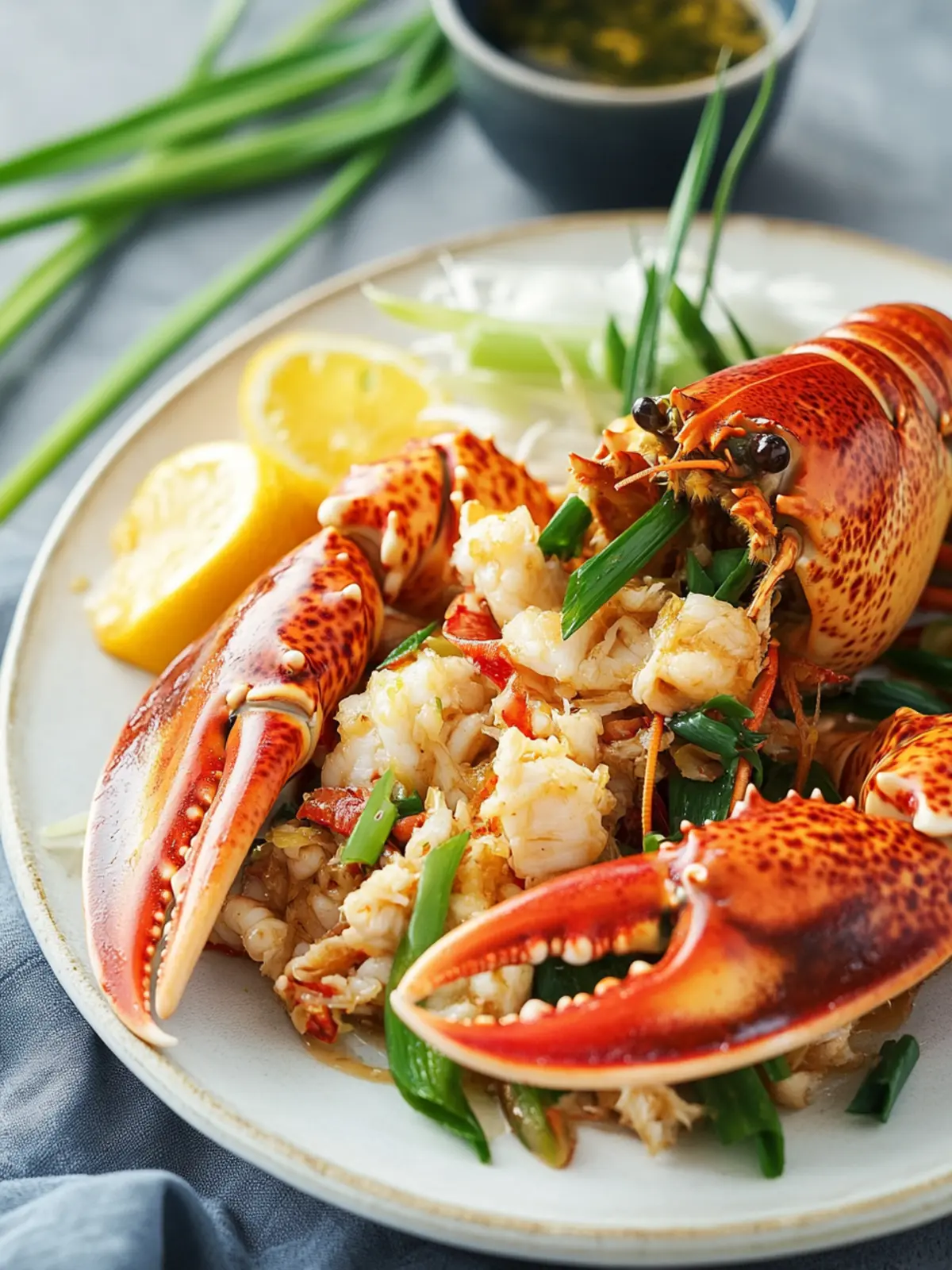Ginger Scallion Lobster: A Luxurious Feast in 30 Minutes 5 Ginger Scallion Lobster