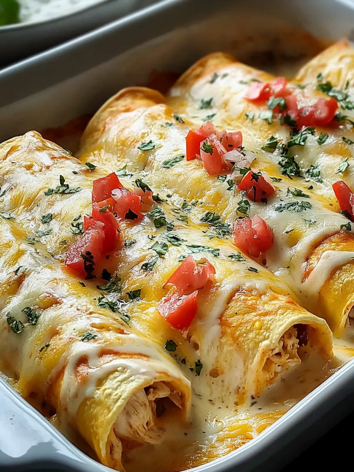 Delicious Queso Chicken Enchiladas for Cozy Weeknight Dinners 3 Queso Chicken Enchiladas