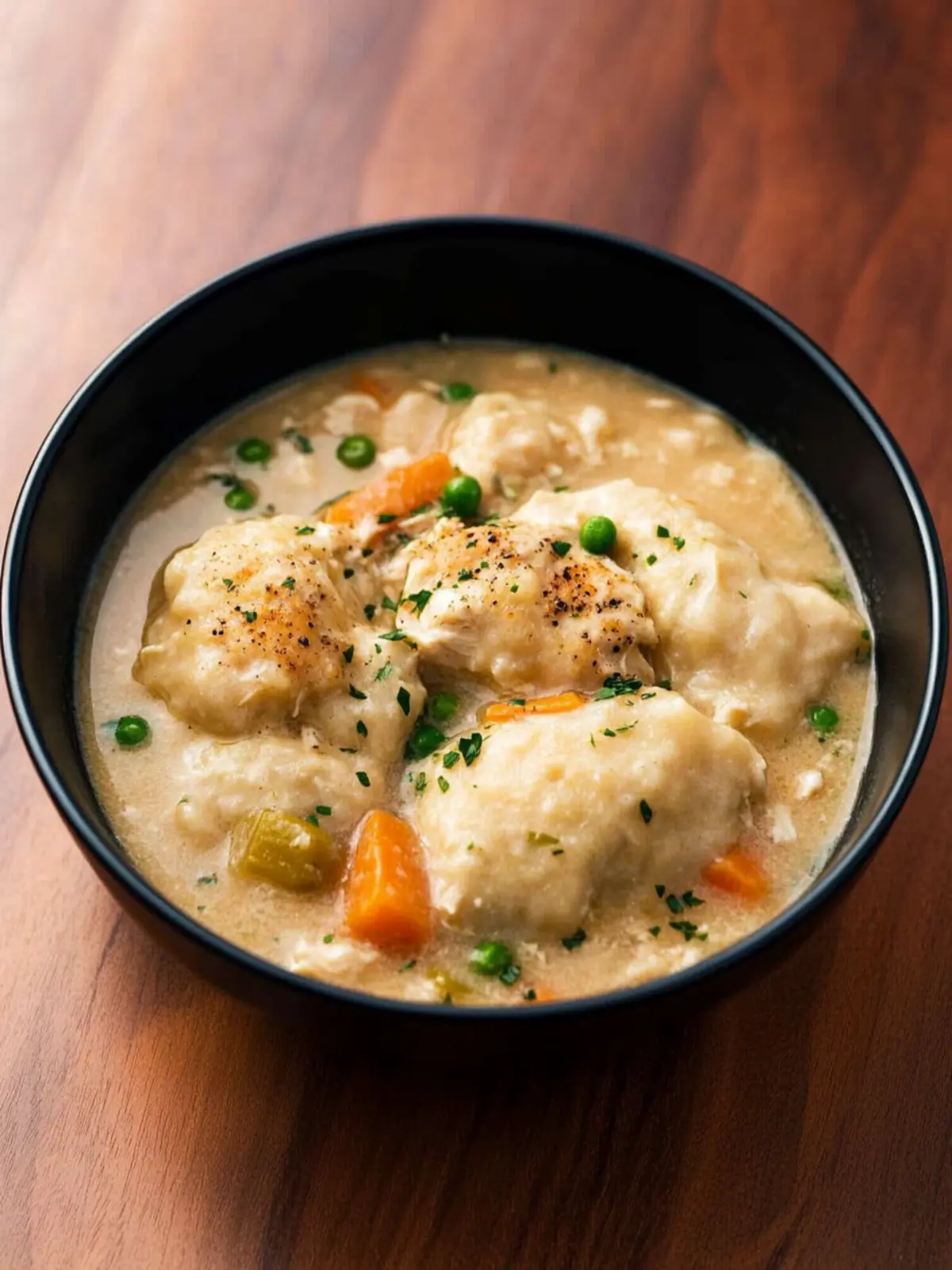 Slow Cooker Chicken and Dumplings
