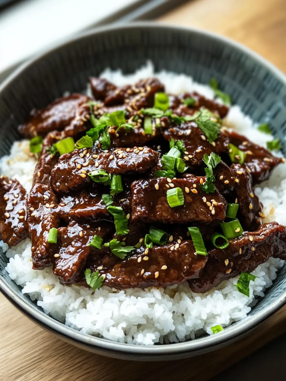 Slow Cooker Mongolian Beef with Secret Spices