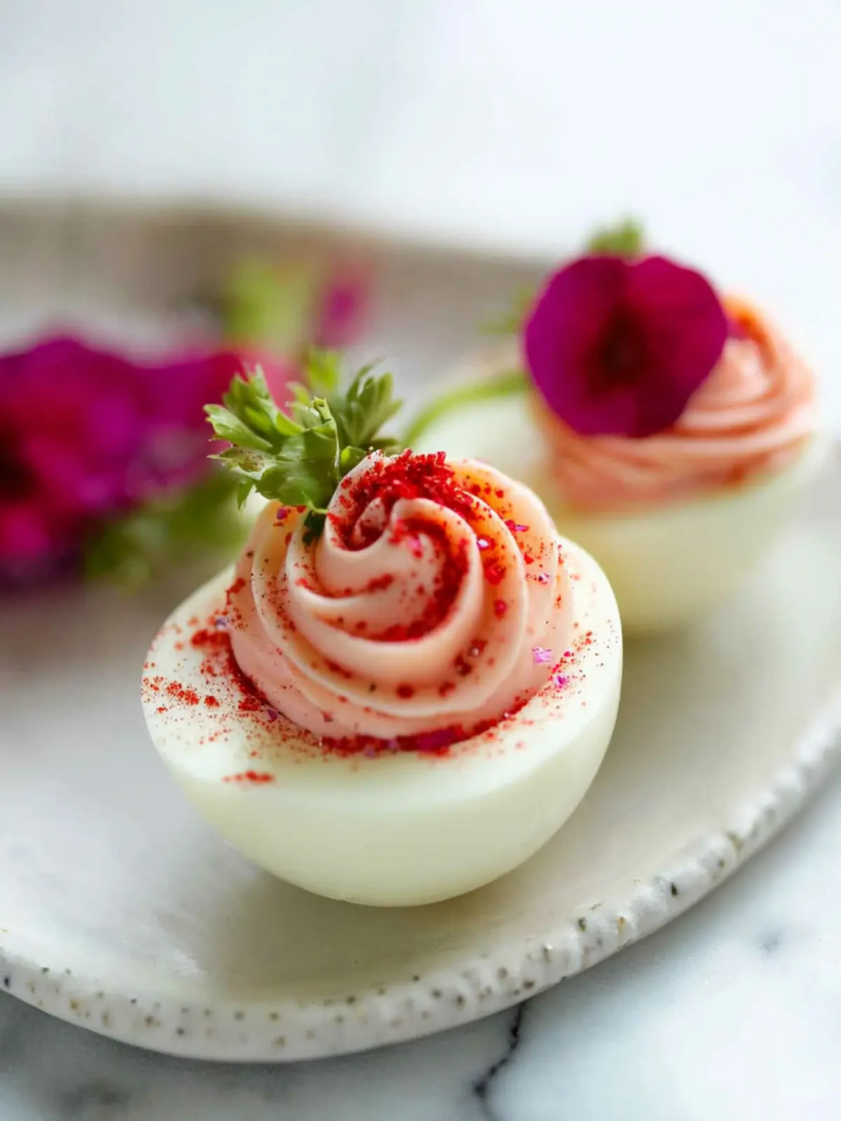 Gorgeous Romantic Valentine’s Day Deviled Eggs You’ll Adore 3 Romantic Valentine’s Day Deviled Eggs