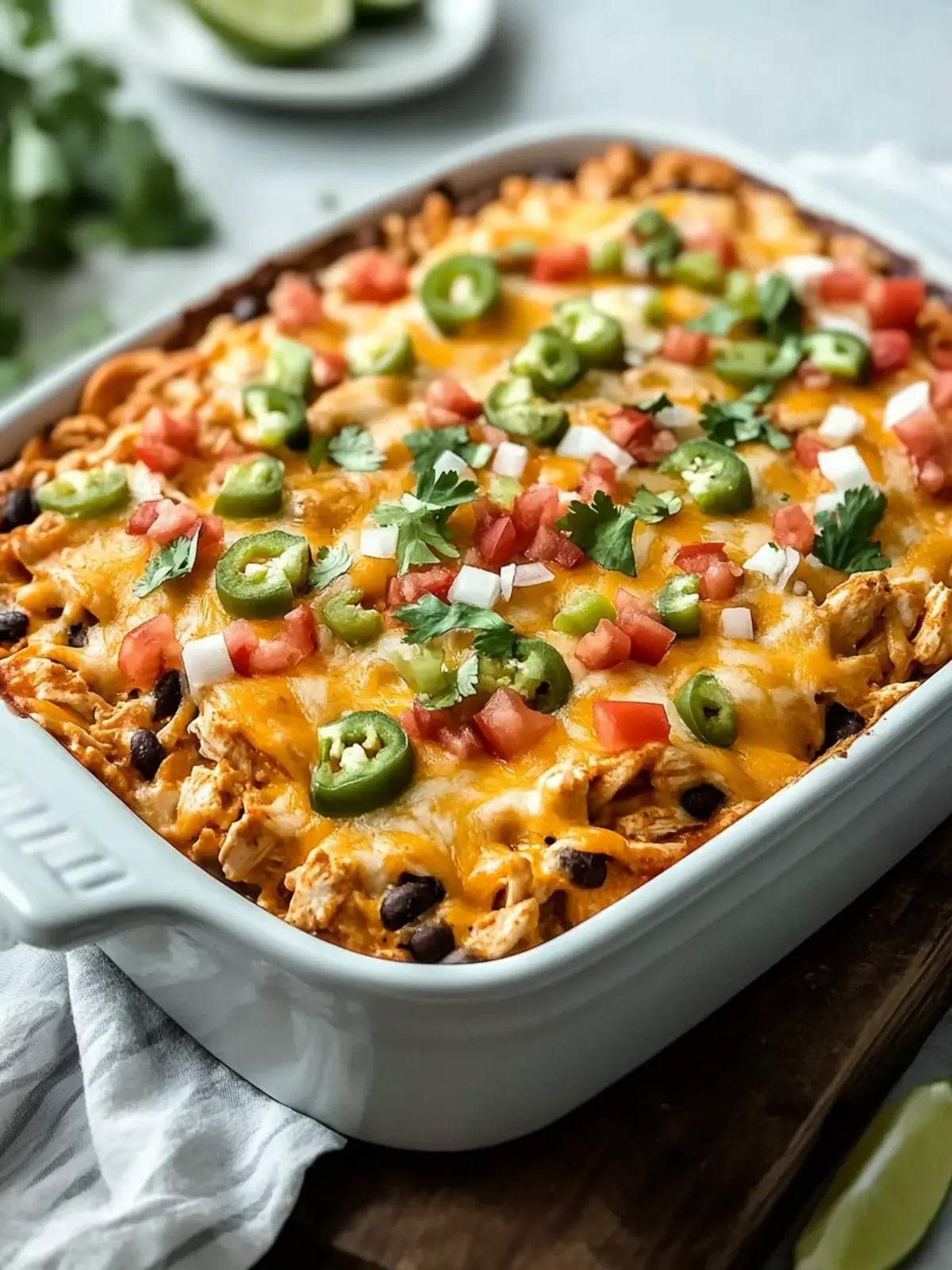 Savory Chicken Taco Casserole Everyone Will Crave 5 Chicken Taco Casserole