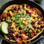 Crazy Simple Black Bean and Corn Taco Skillet