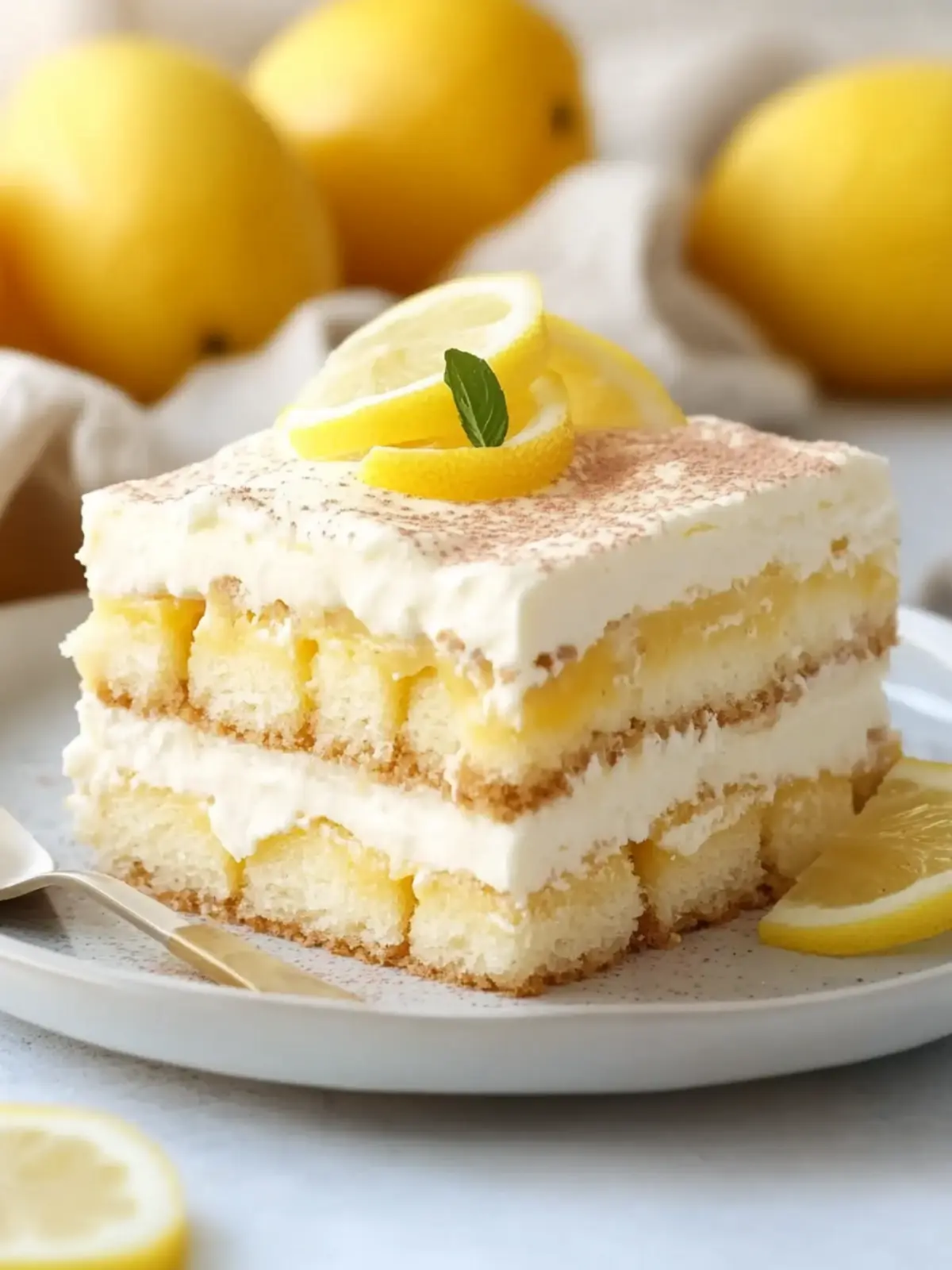 Lemon Tiramisu