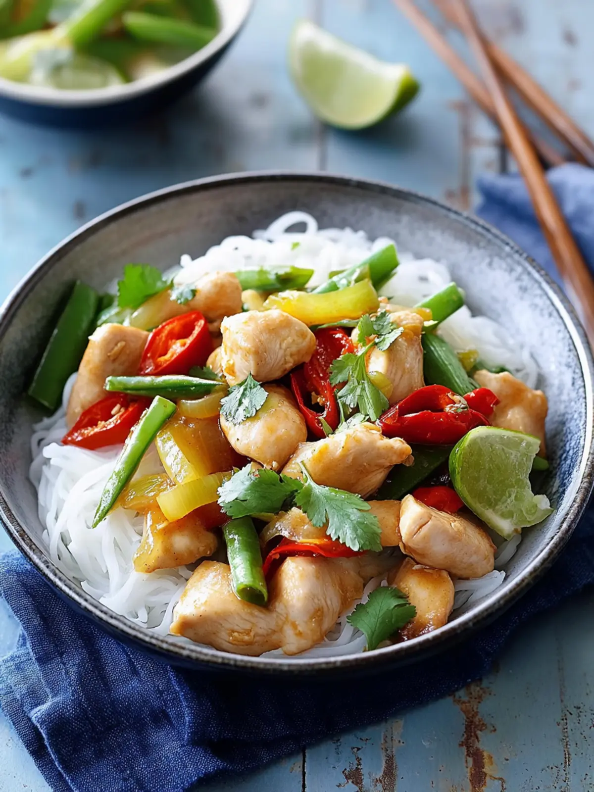 Lime Lemongrass And Chilli Chicken Stir Fry