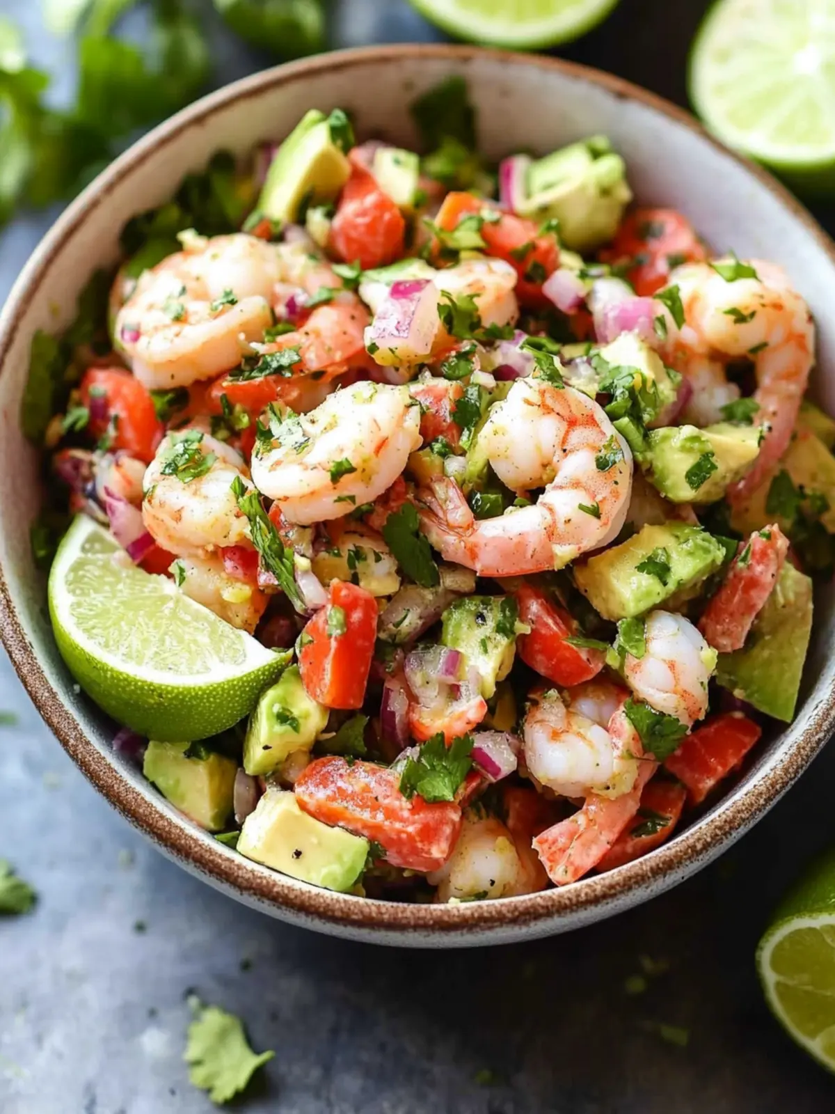 Zesty Lime Shrimp and Avocado Salad for a Vibrant Summer! 4 Zesty Lime Shrimp and Avocado Salad