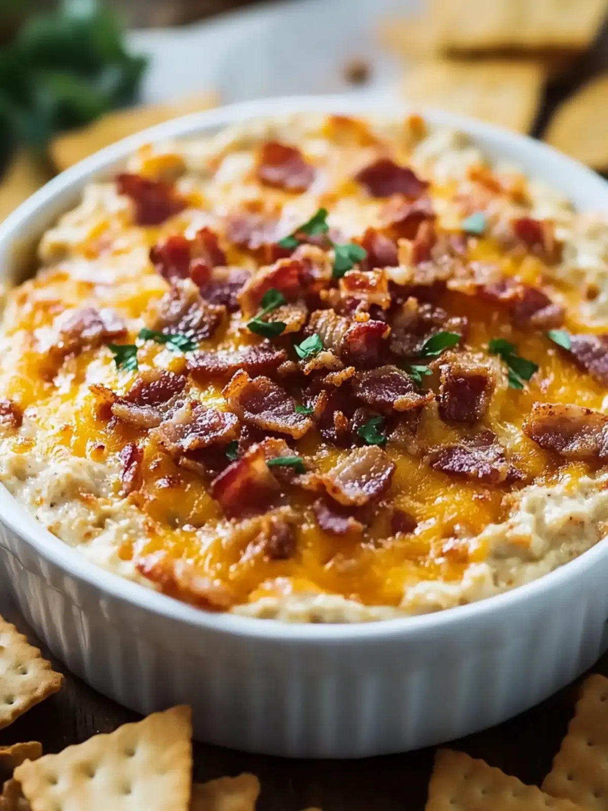 Savory Maple Bourbon Bacon Dip with Cheddar that's Irresistible 4 Savory Maple Bourbon Bacon Dip with Cheddar