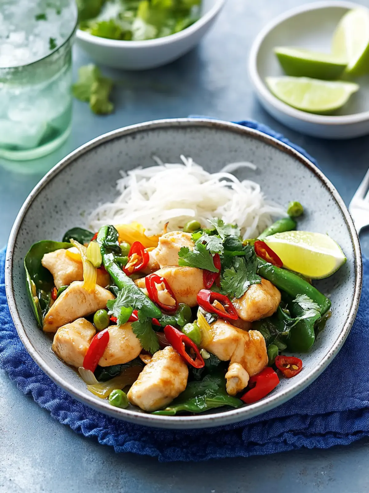 Lime Lemongrass And Chilli Chicken Stir Fry
