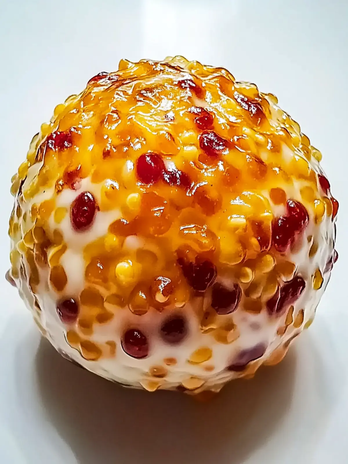 Sweet & Spicy Pepper Jelly Cheese Ball