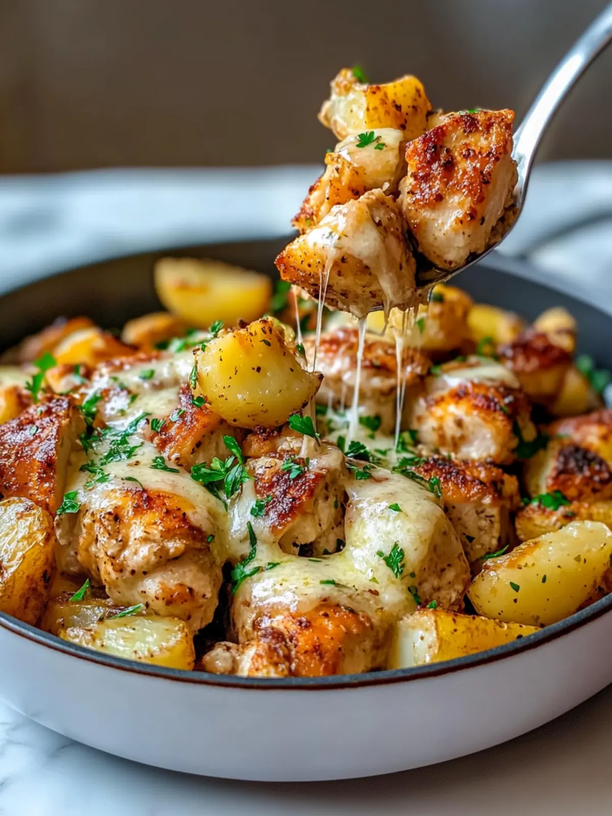 Garlic Parmesan Chicken and Potatoes