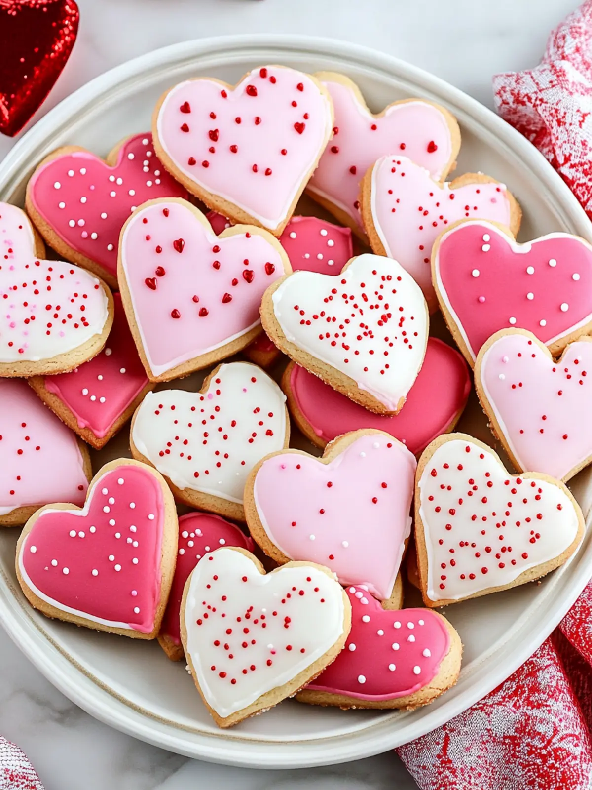 Irresistible Valentine's Day Sugar Cookies for Sweet Moments 3 Valentine's Day Sugar Cookies