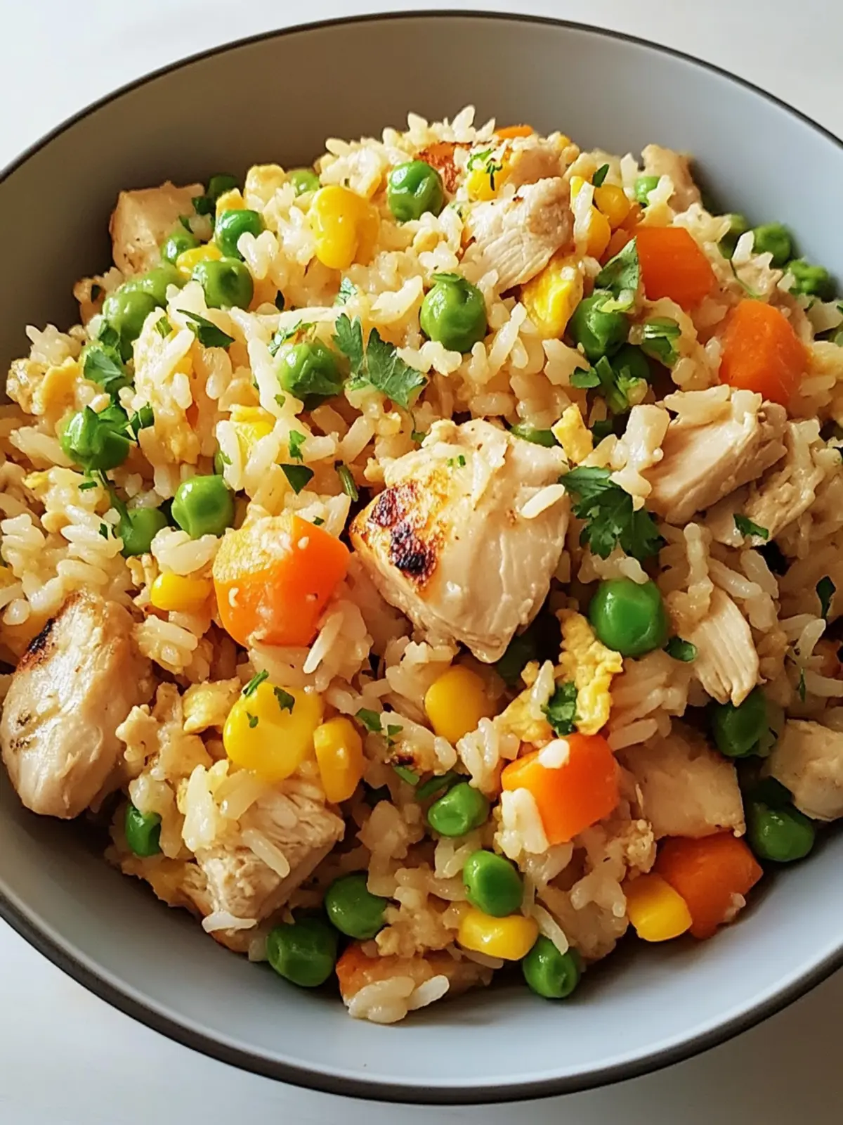 Crockpot Chicken Fried Rice