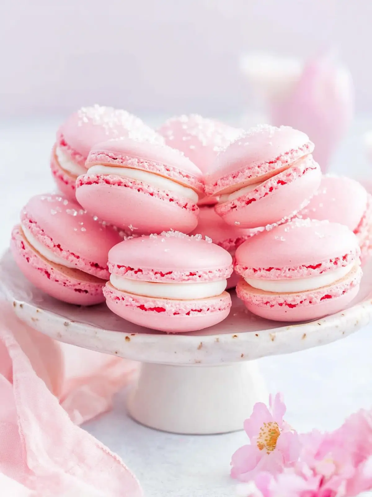 Delicious Pink Champagne Macarons to Elevate Your Celebration 3 Pink Champagne Macarons