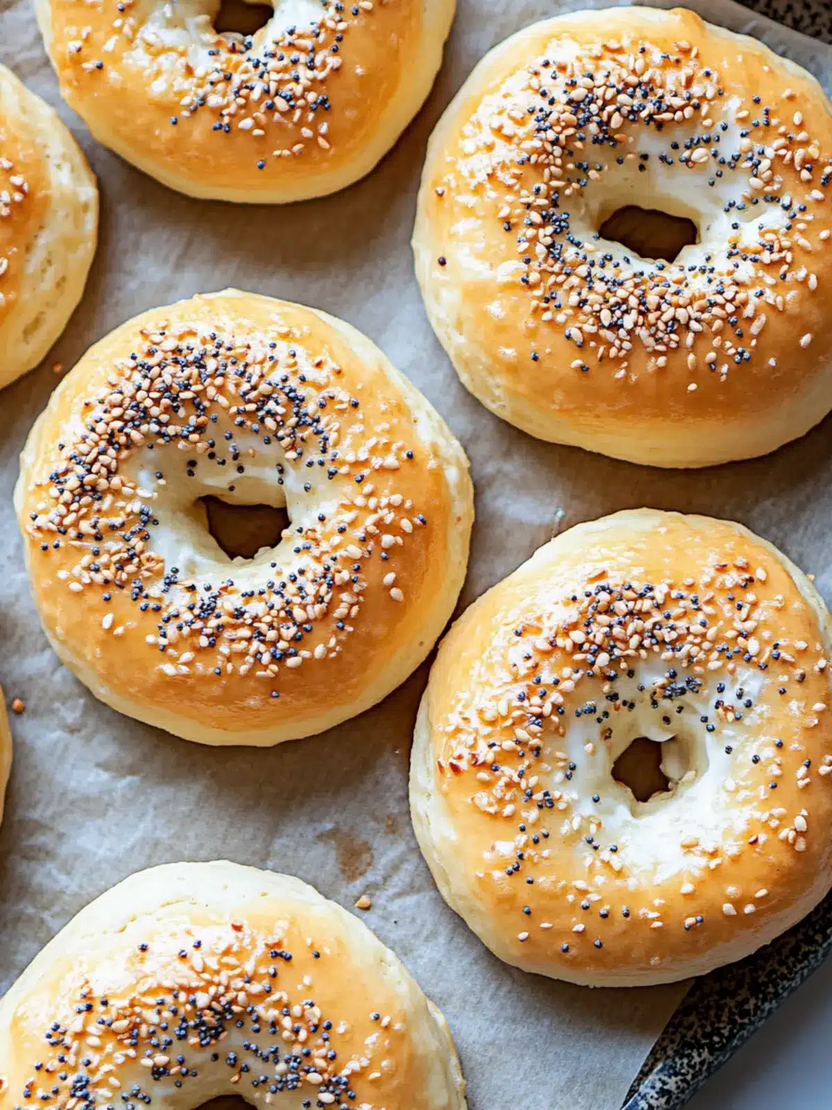 Greek Yogurt Bagels
