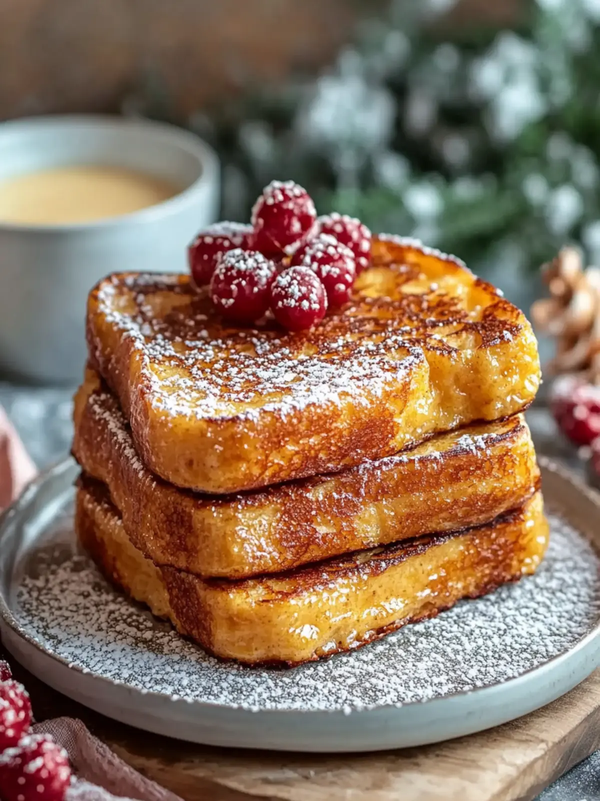 Eggnog French Toast