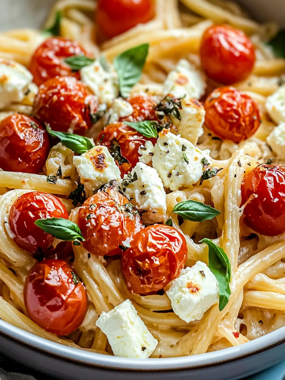 Baked Feta Tomato Pasta Recipe