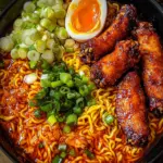 Spicy Chicken Wing Ramen Bowl Ready in Just 45 Mins 9 Spicy Chicken Wing Ramen Bowl in 45 mins