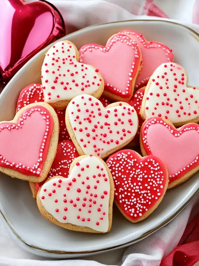 Valentine's Day Sugar Cookies