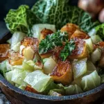 Sizzling Cabbage Delight