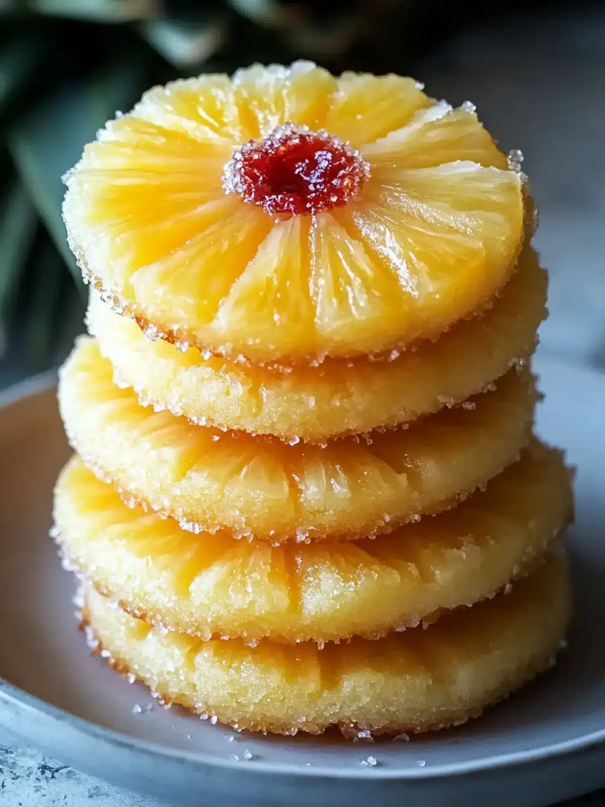 Pineapple Upside Down Sugar Cookies That Are Pure Bliss 5 Pineapple Upside Down Sugar Cookies
