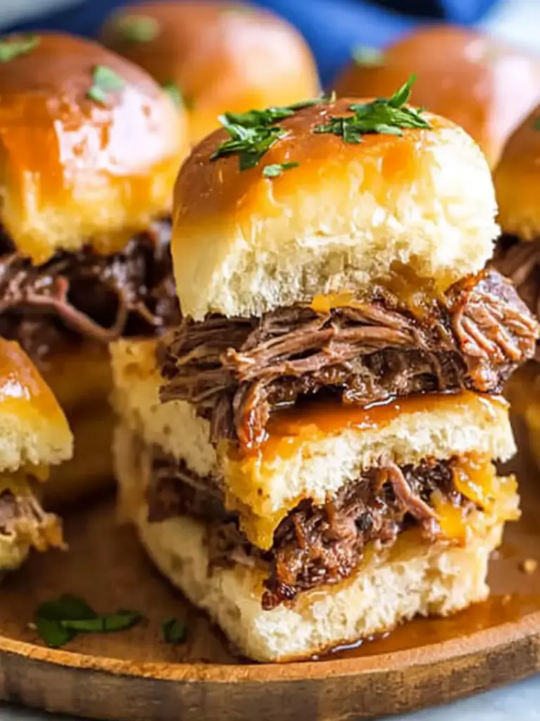 Mississippi Pot Roast Sliders