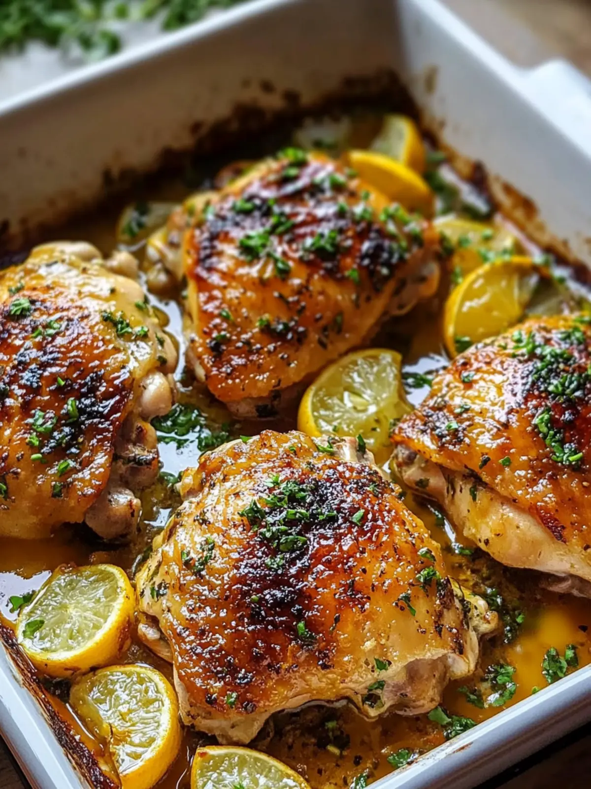 Easy Baked Chicken Thighs Recipe