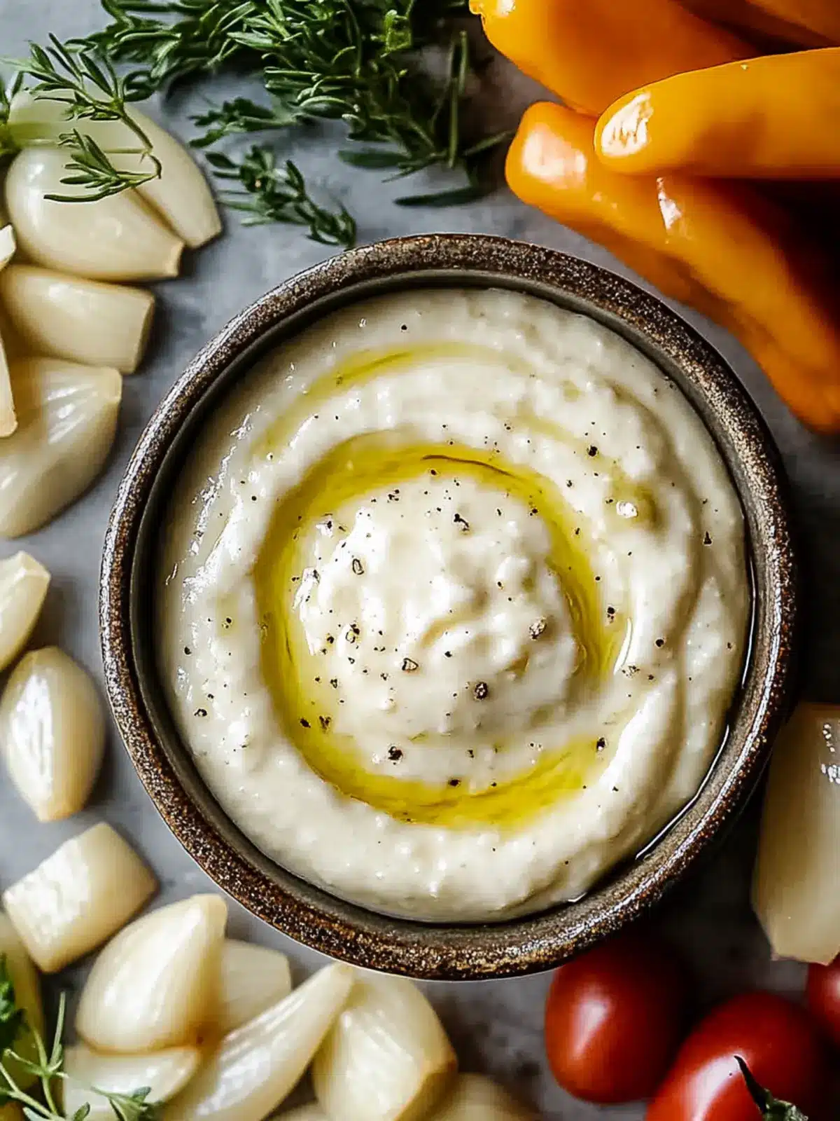 SUPER BOWL Roasted Garlic Aioli