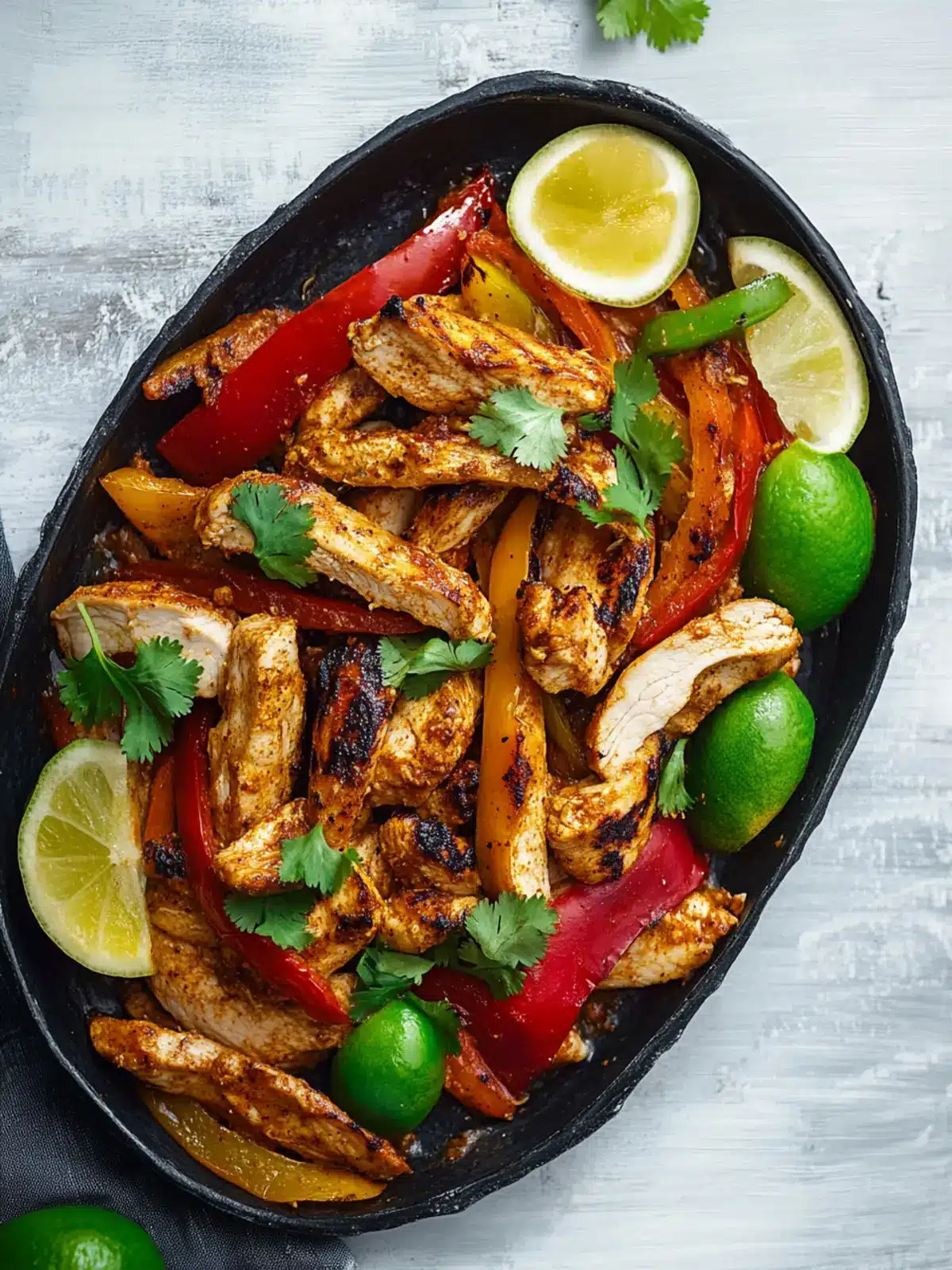 Smoked Fajita Chicken