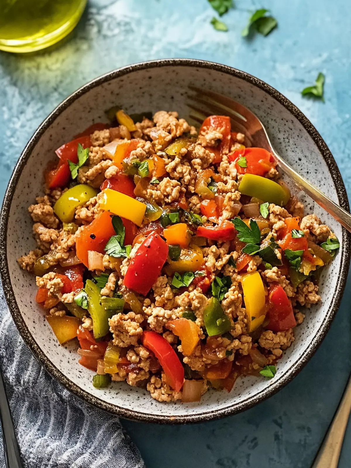 Delicious Ground Turkey and Peppers in 30 Minutes Flat 5 Ground Turkey and Peppers