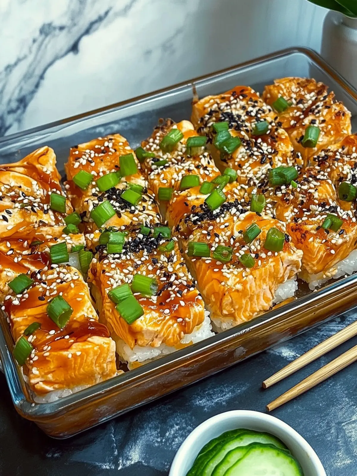Mouthwatering Salmon Sushi Bake – Comfort Food Awaits 5 Salmon Sushi Bake