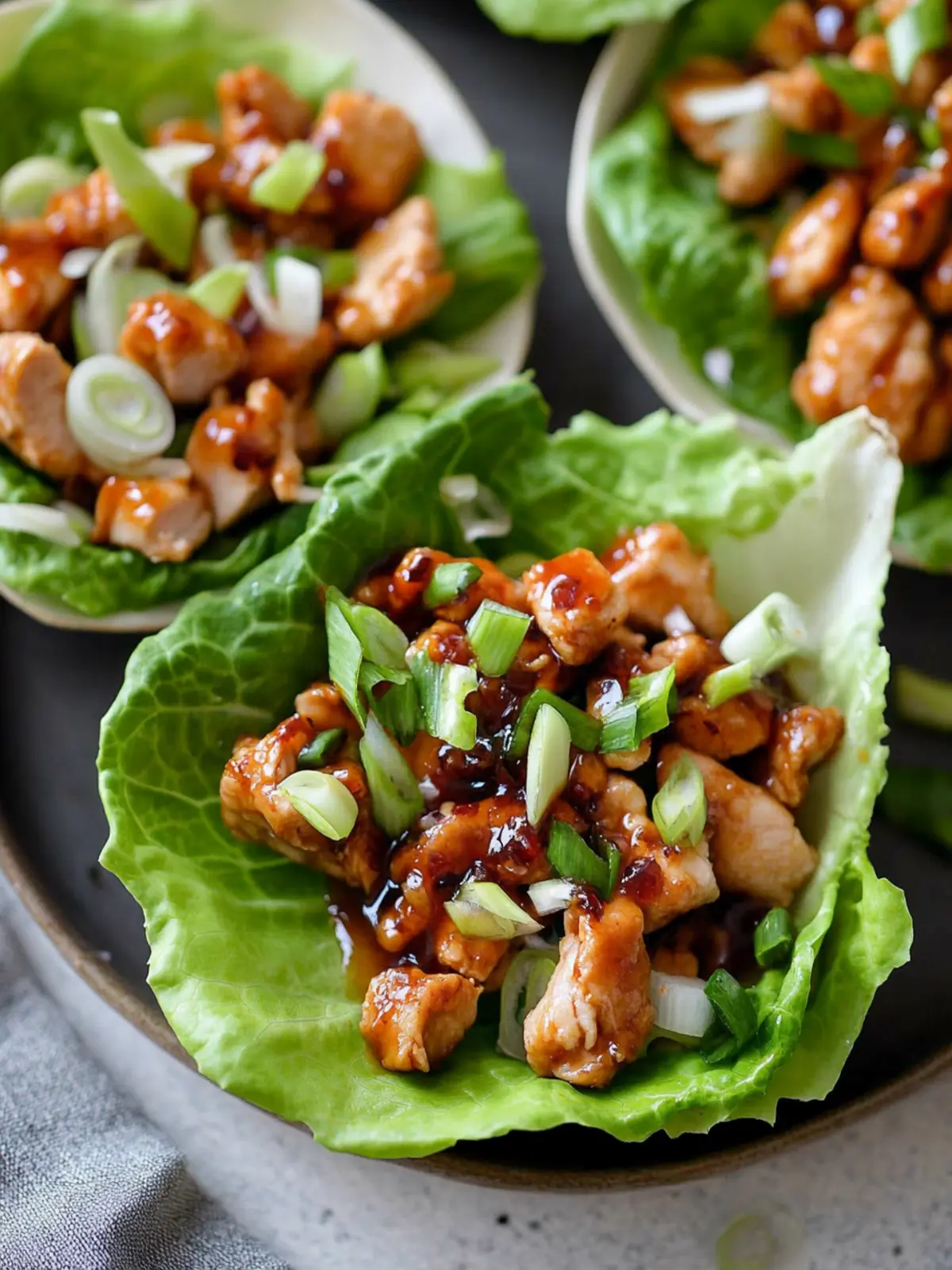 Hot Honey Chicken Lettuce Wraps for a Quick, Zesty Dinner 5 Hot Honey Chicken Lettuce Wraps