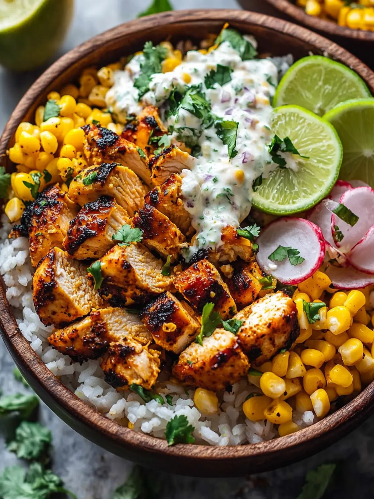 Tasty Street Corn Chicken Bowl