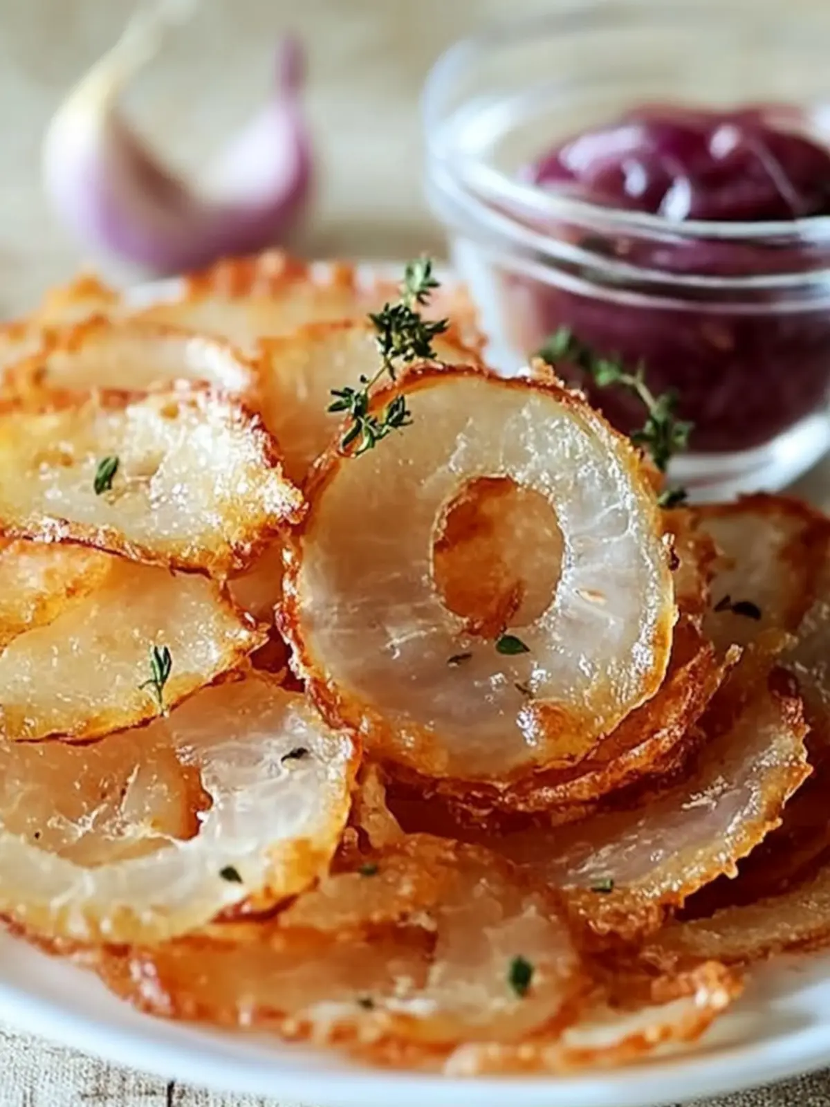 Cheesy French Onion Crisps: Crunchy Snack to Wow Your Tastebuds 3 Cheesy French onion crisps
