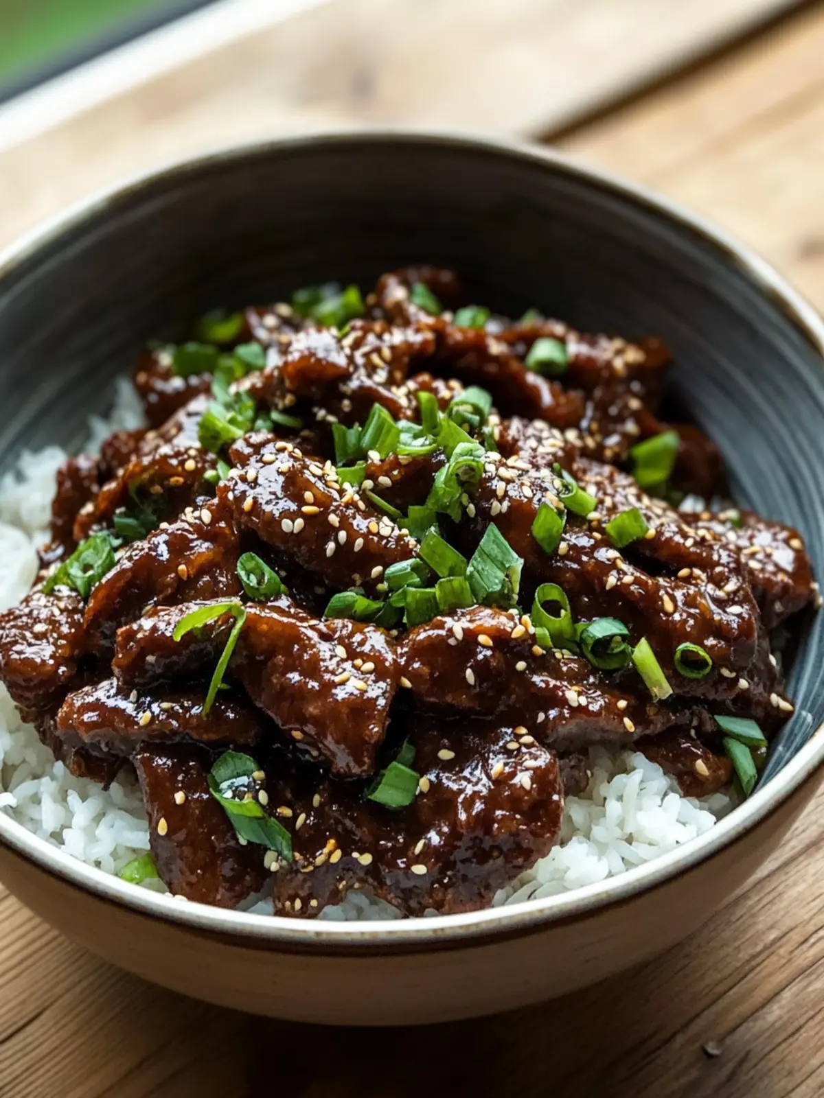 Slow Cooker Mongolian Beef with Secret Spices