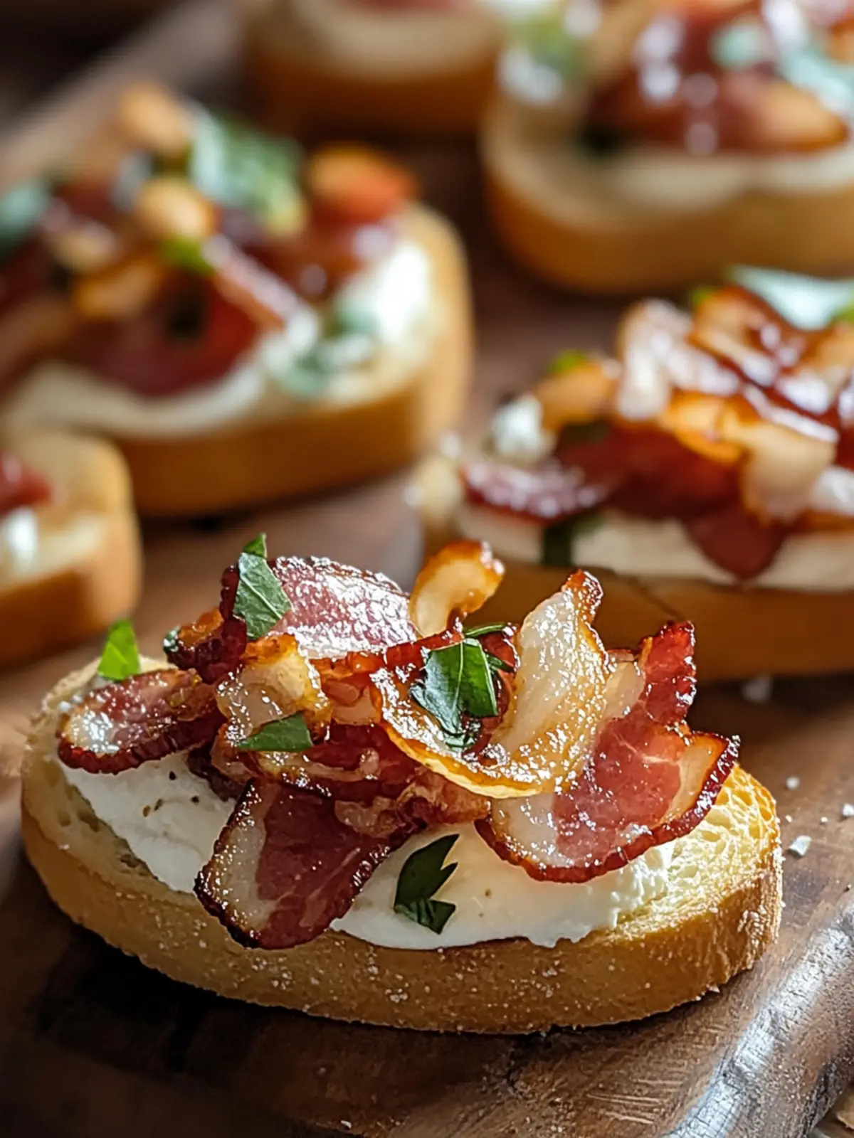 Mouthwatering Bacon Crostini Recipe You'll Love to Share 5 Bacon Crostini