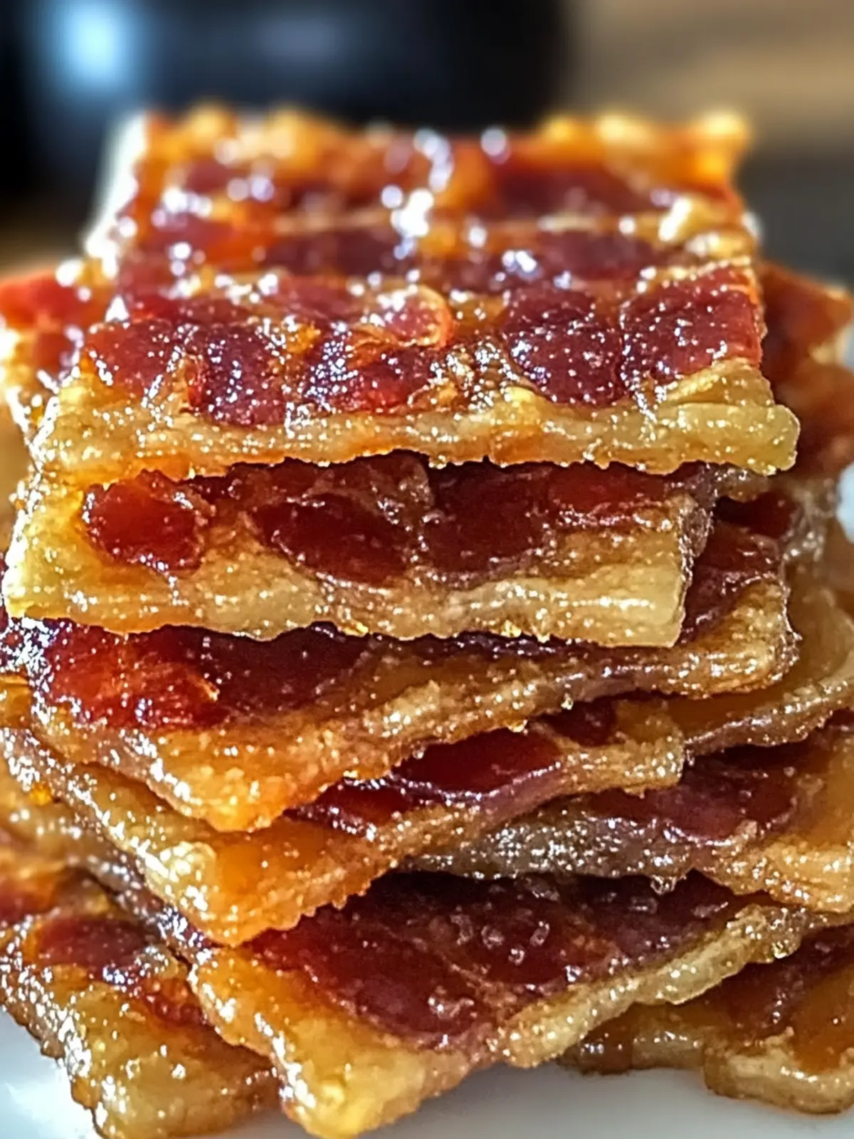 Maple Candied Bacon Crackers: Effortless Sweet-Savory Delight 2 Maple Candied Bacon Crackers