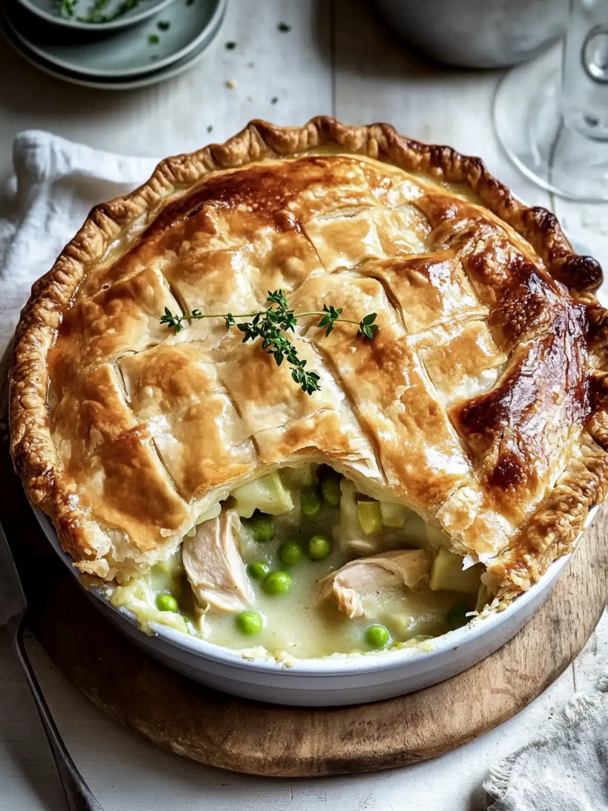 Delicious Mary Berry Chicken and Leek Pie for Cozy Nights 4 Mary Berry Chicken and Leek Pie