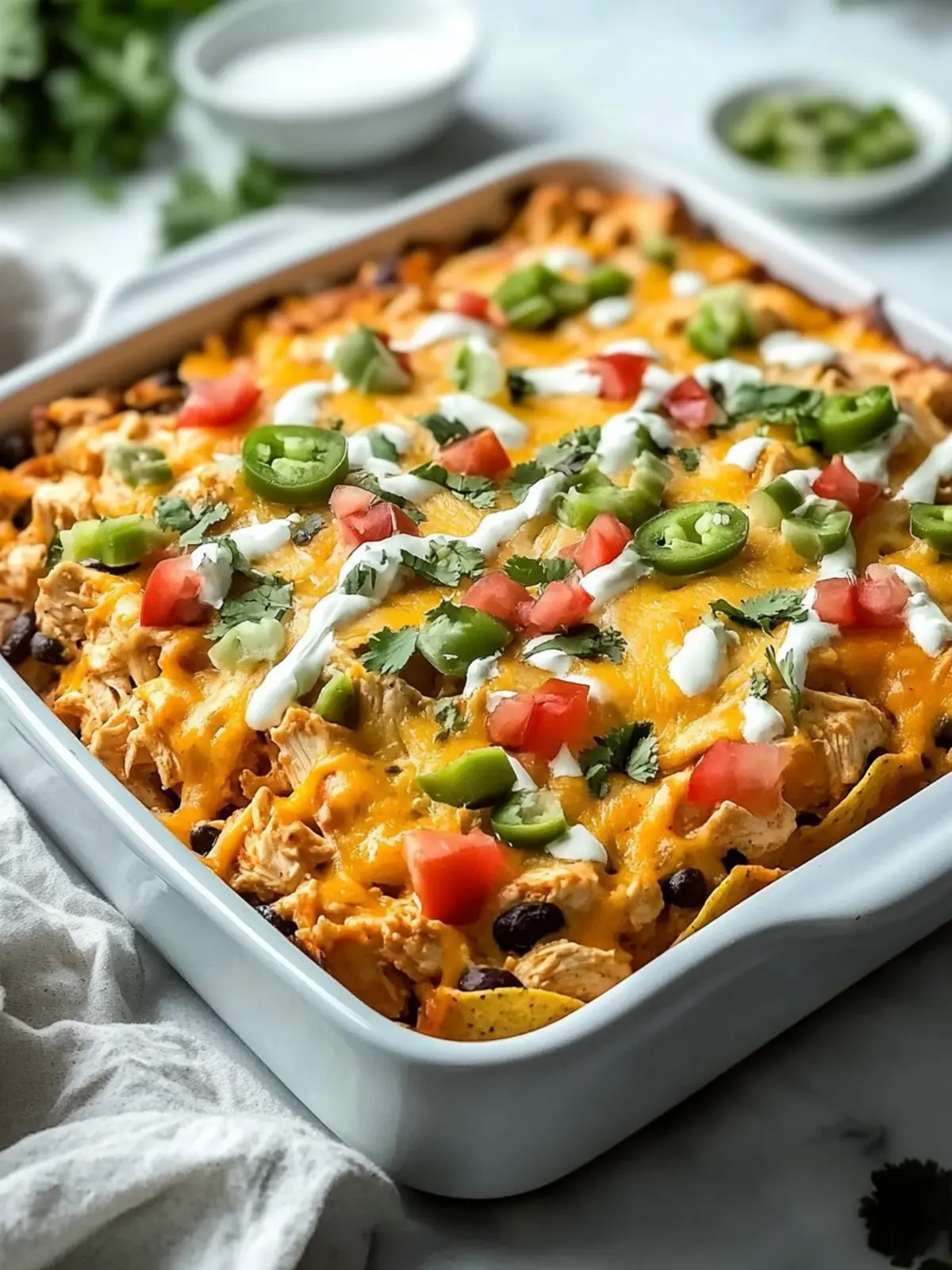 Savory Chicken Taco Casserole Everyone Will Crave 3 Chicken Taco Casserole